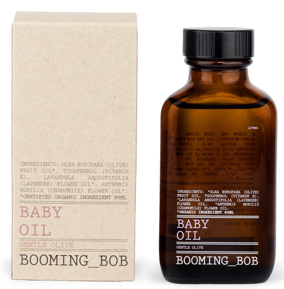 Booming Bob Baby Oil Gentle Olive & Moisturizing Chamomile