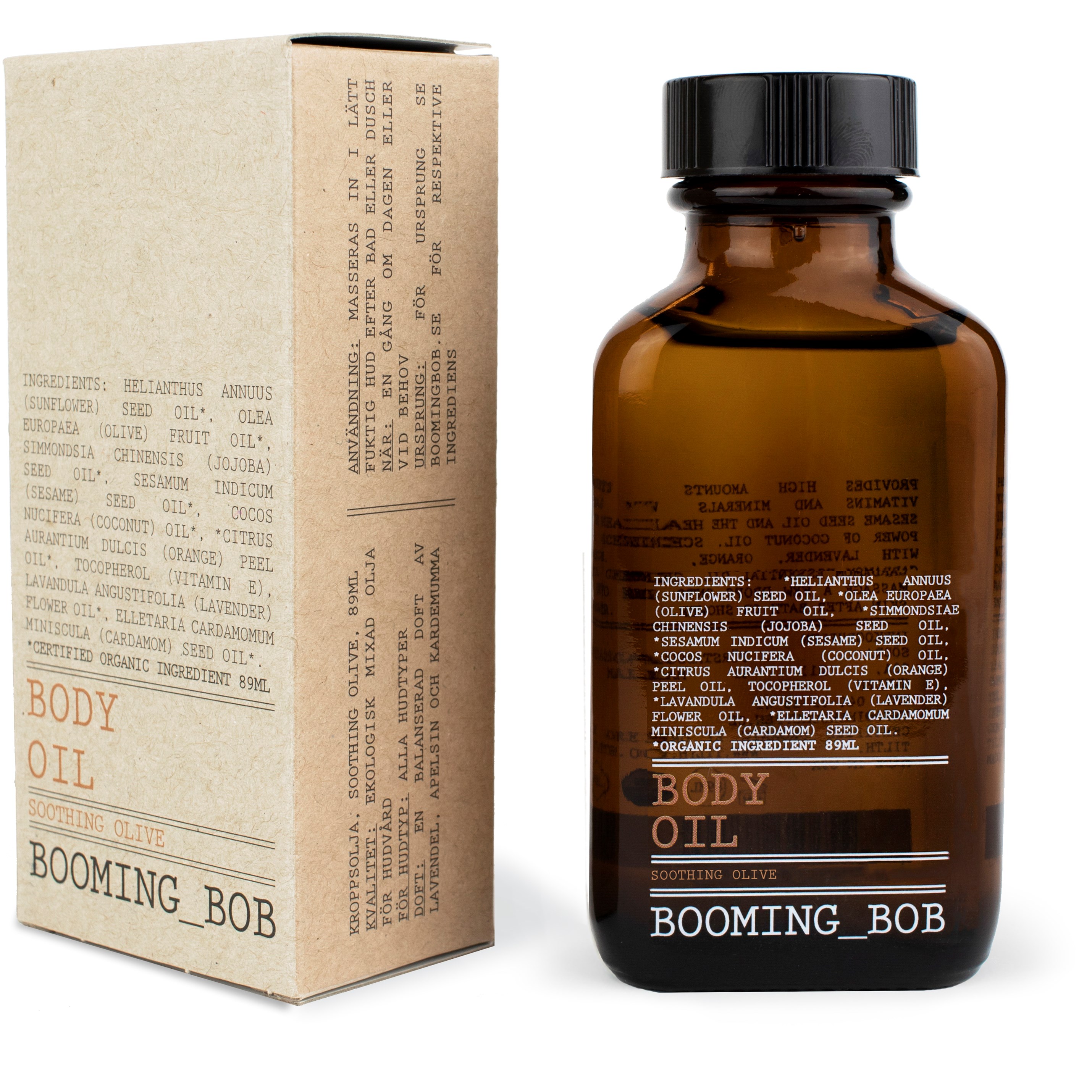Läs mer om Booming Bob Body Oil Coconut Moisture & Soothing Olive 89 ml