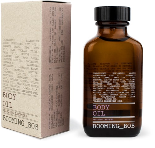 Booming Bob Body Oil Relaxing Lavender & Nourishing Hemp 89 ml
