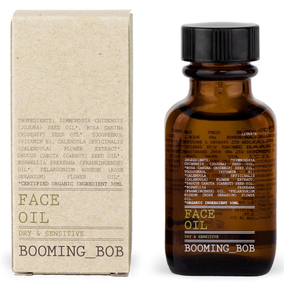 Booming Bob Face Oil Dry & Sensitive 30ml