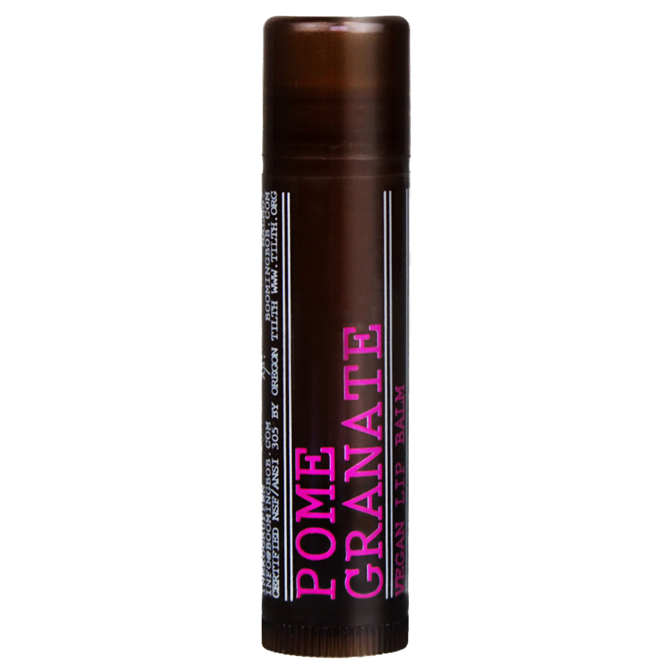Booming Bob Organic Lip Balm Pomegranate 4 g billede