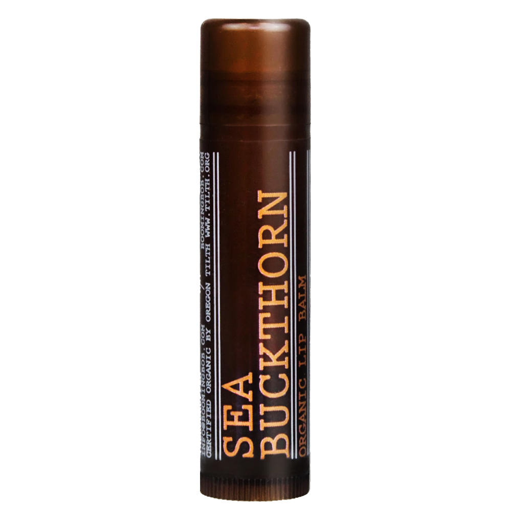 Booming Bob Organic Lip Balm Sea Buckthorn 4 g billede