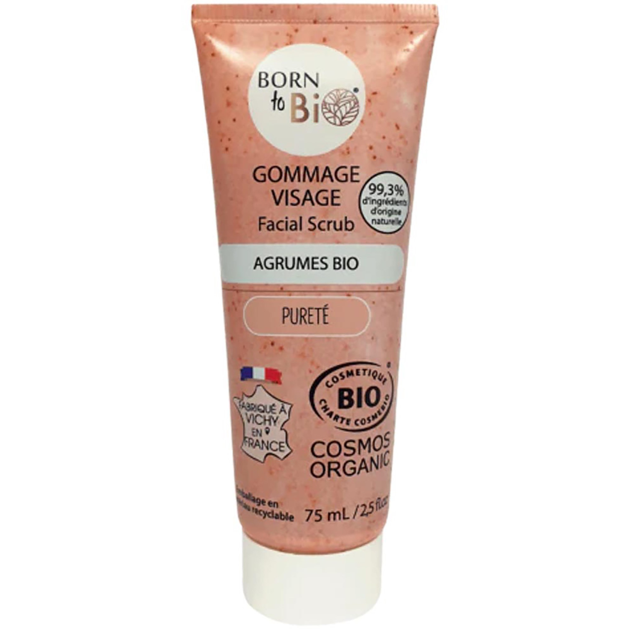 Läs mer om Born to Bio Face Scrub for Oily Skin 75 ml