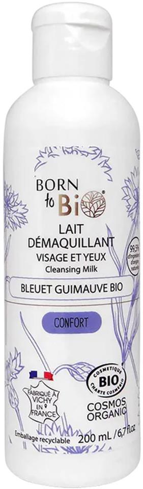 Born to Bio Organic Blueberry Floral Water Cleansing Milk 200ml