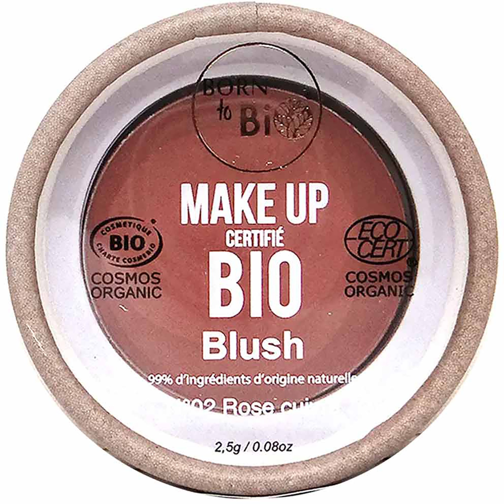 Läs mer om Born to Bio Organic Blush N°2 Rose Cuivre