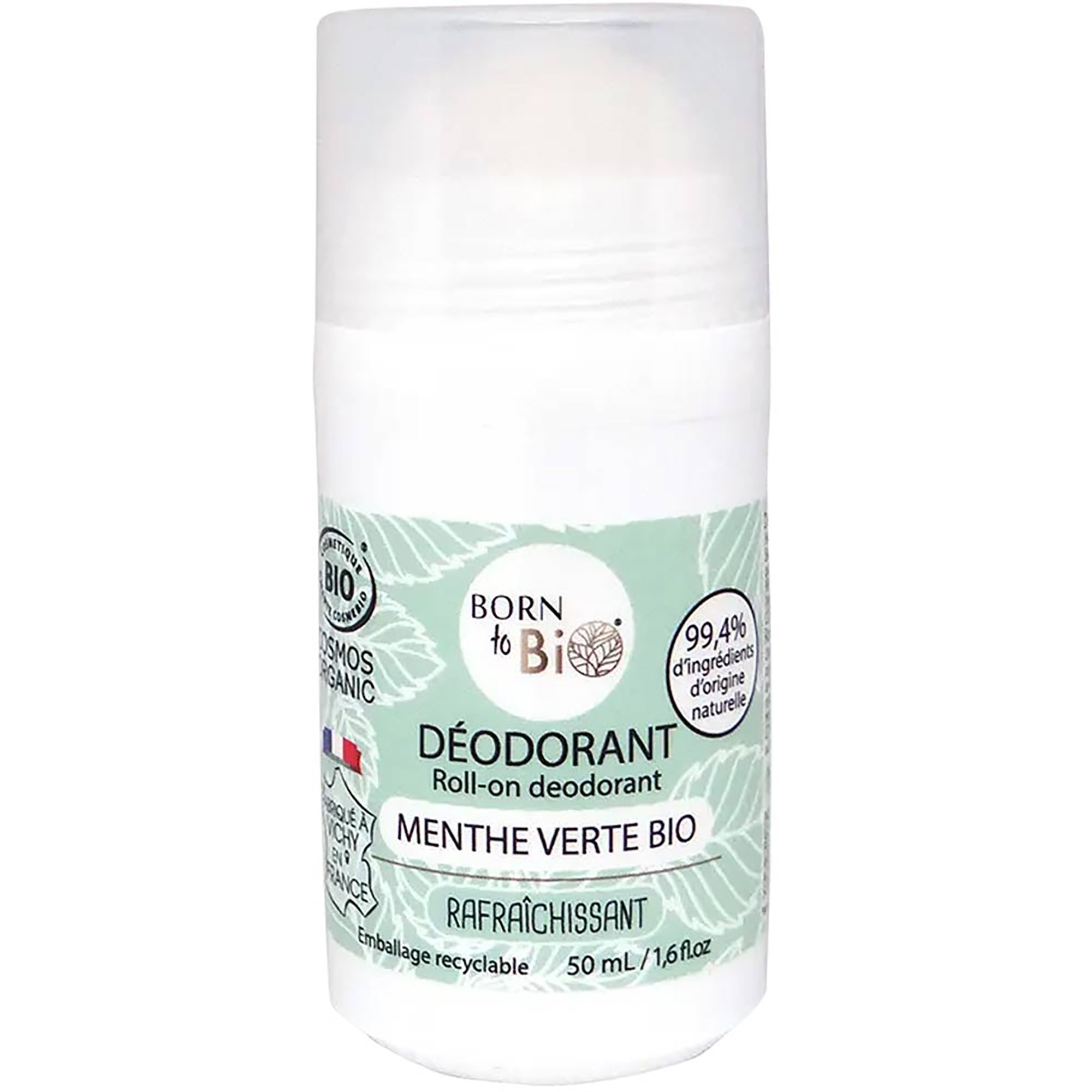 Läs mer om Born to Bio Organic Green Mint Deodorant 50 ml