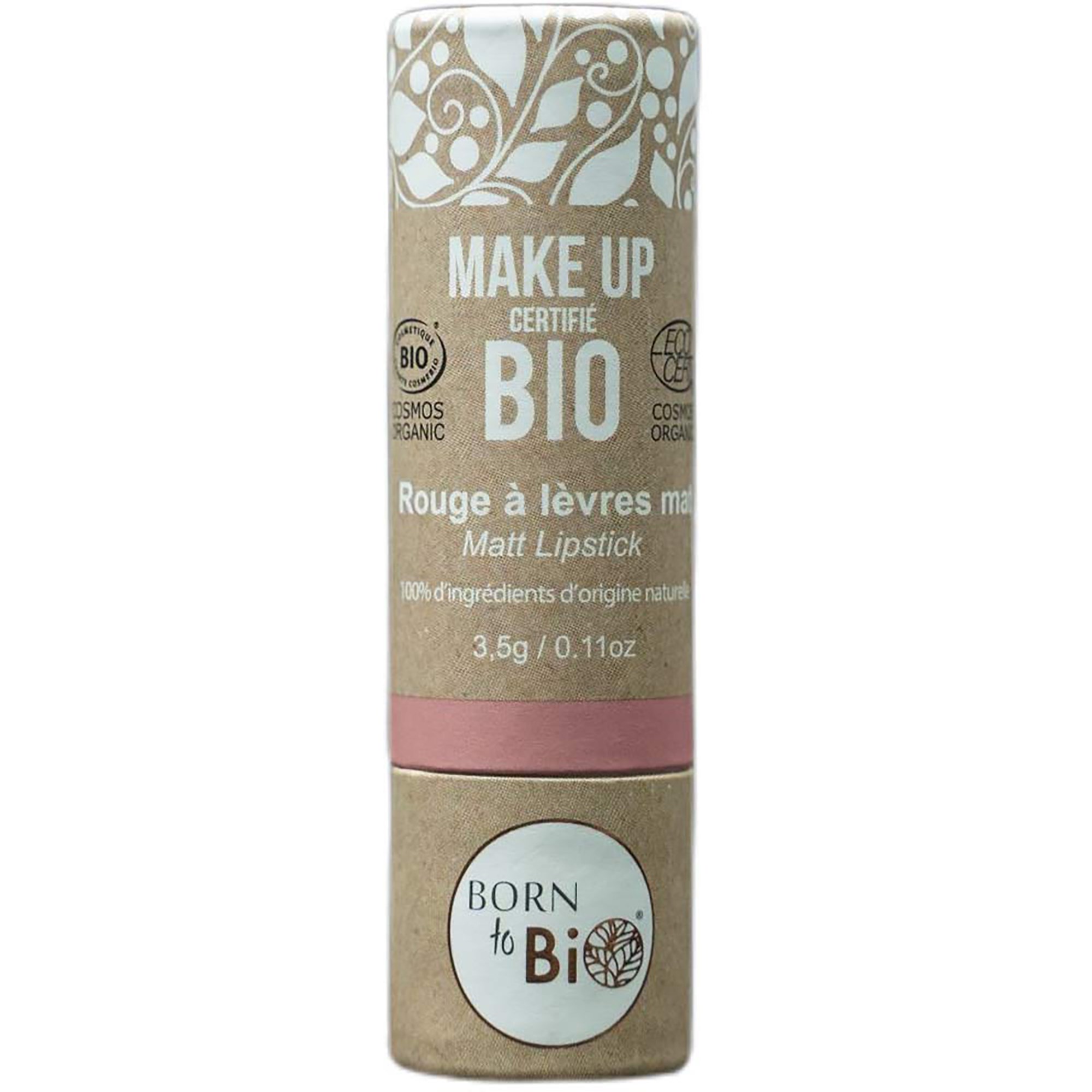 Läs mer om Born to Bio Organic Matt Lipstick N°2 Nude Rose