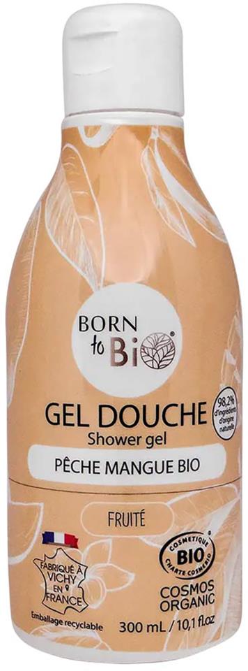 Born to Bio Organic Peach and Mango Shower Gel 300ml