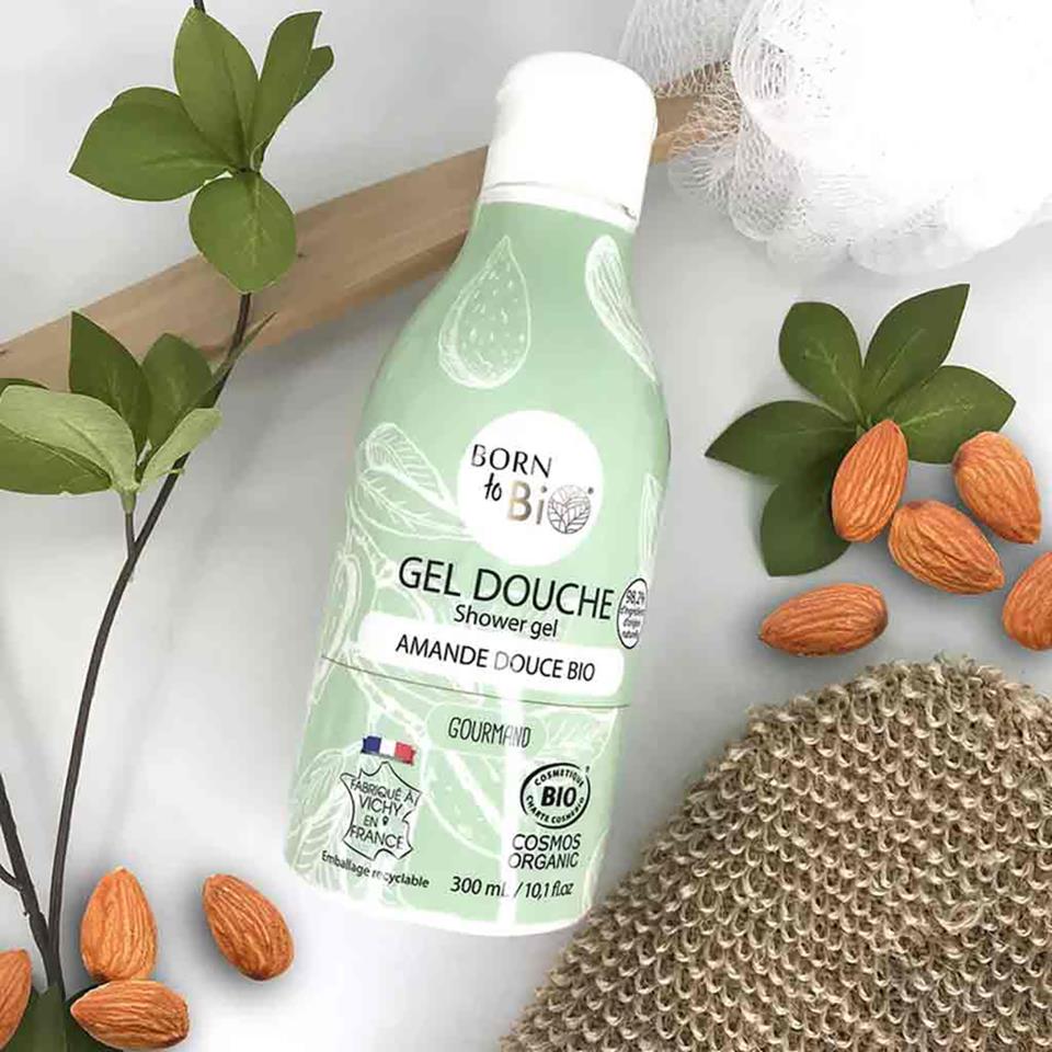 Born to Bio Organic Sweet Almond Shower Gel 300ml