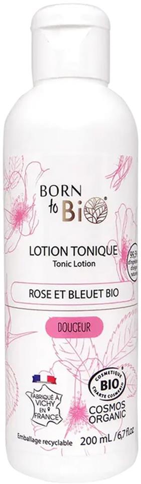 Born to Bio Tonic Lotion With Organic Rose and Blueberry Floral Waters 200ml