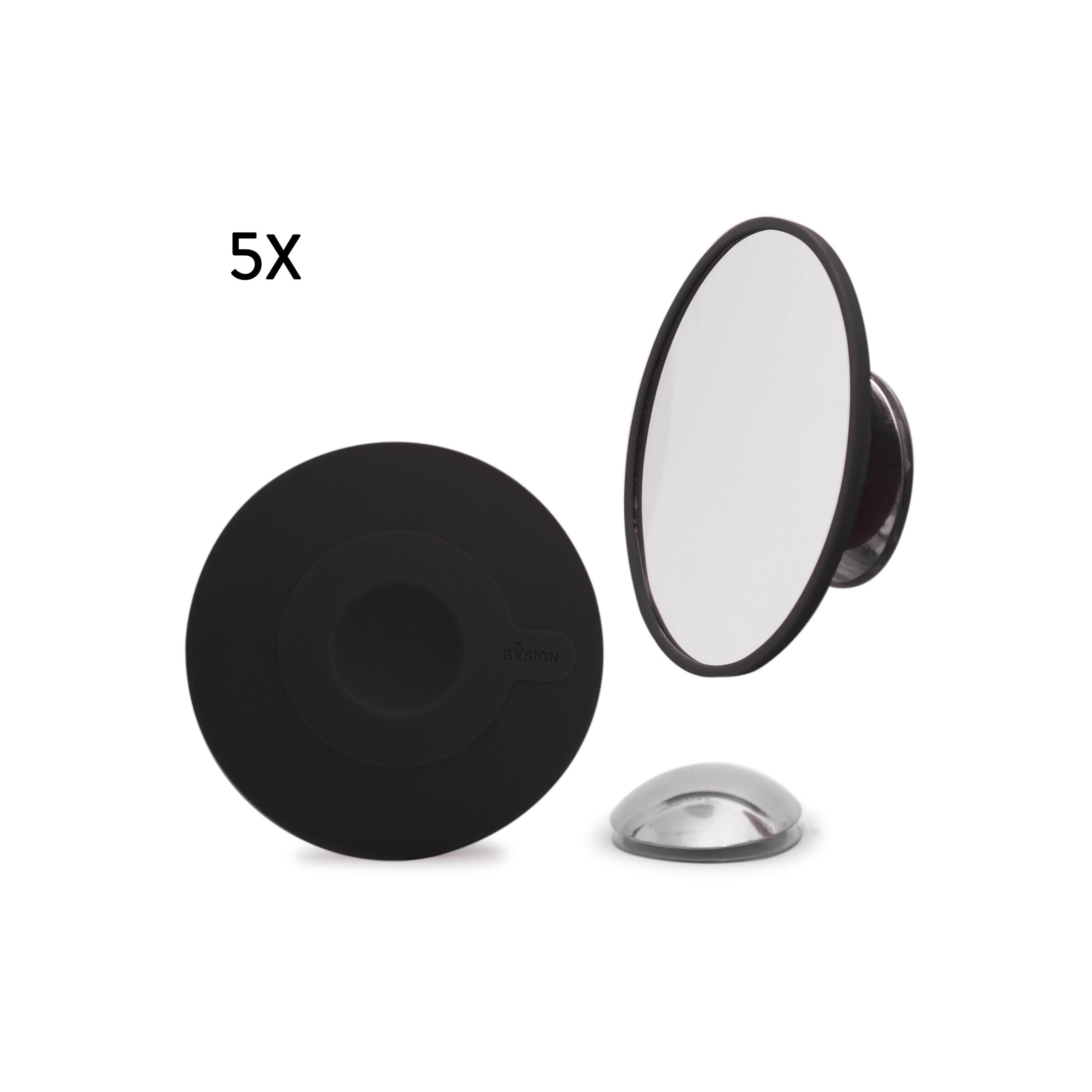 Läs mer om Bosign Löstagbar Make-up spegel AirMirror™ svart X5