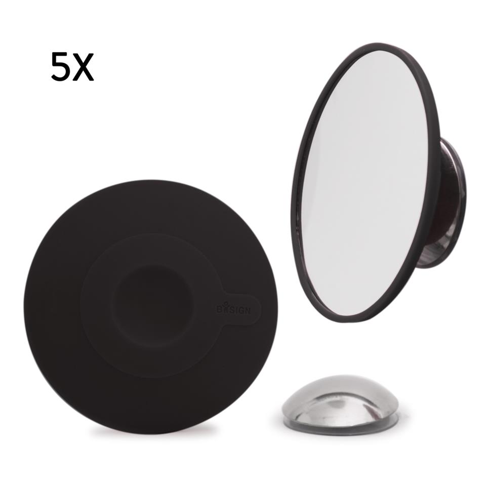 Bosign Löstagbar Make-up spegel X5. AirMirror™ svart