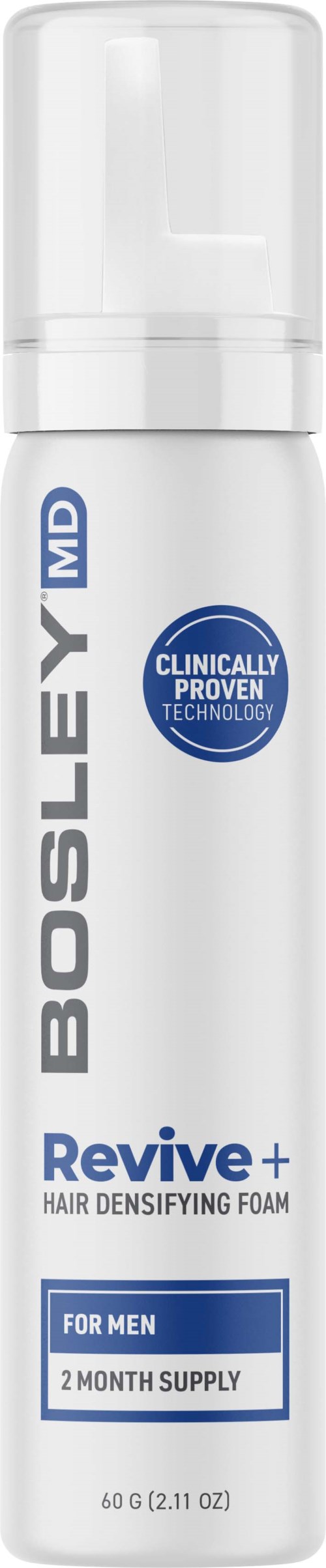 Bosley Revive+ Densifying Foam for Men 62 ml