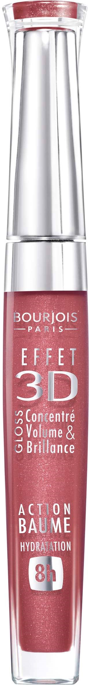 Bourjois Błyszczyk do ust Effet 3D Gloss 3 Brun Rose Academic