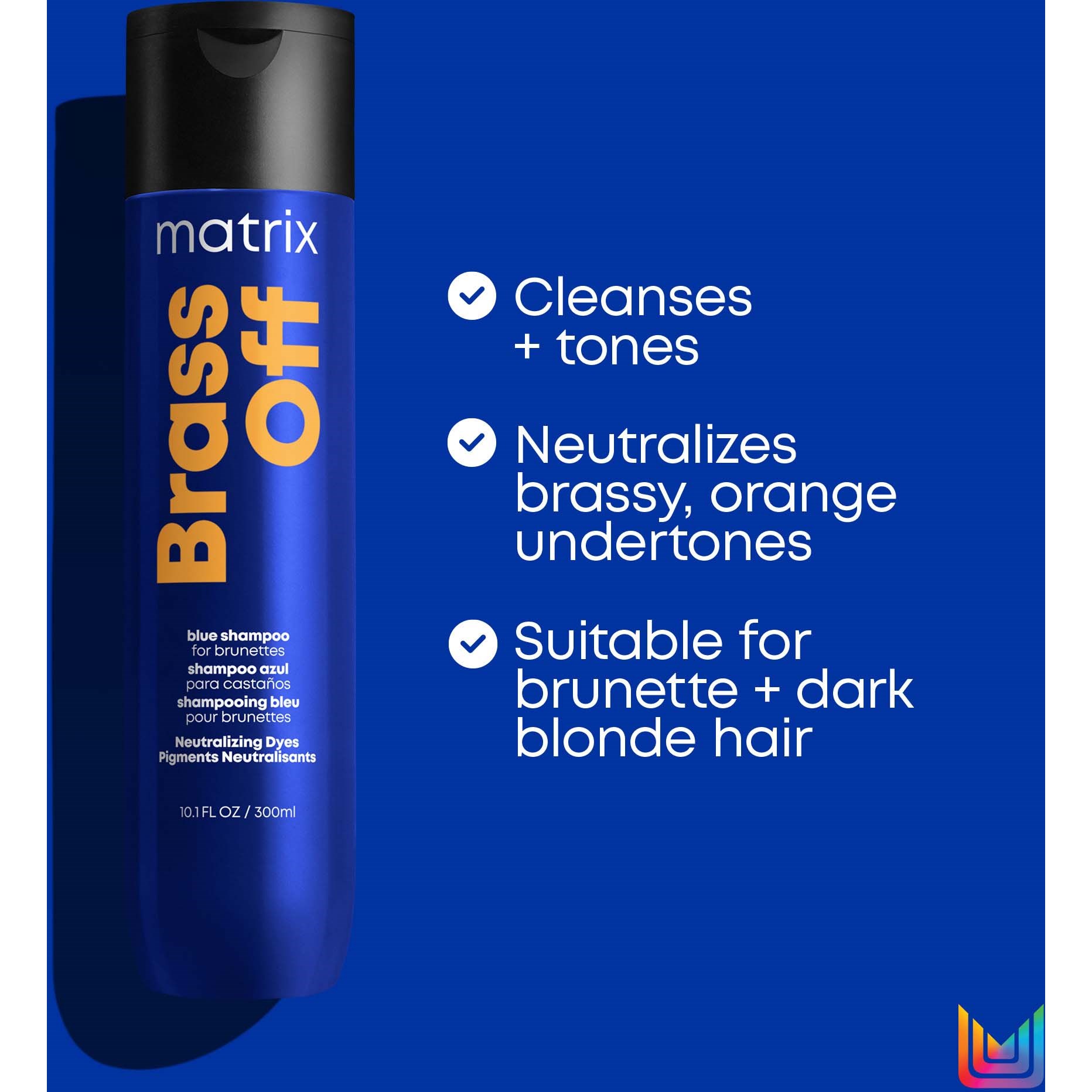 Matrix Brass Off Total Results Color Obsessed Shampoo 300 ml (obrázok 3)