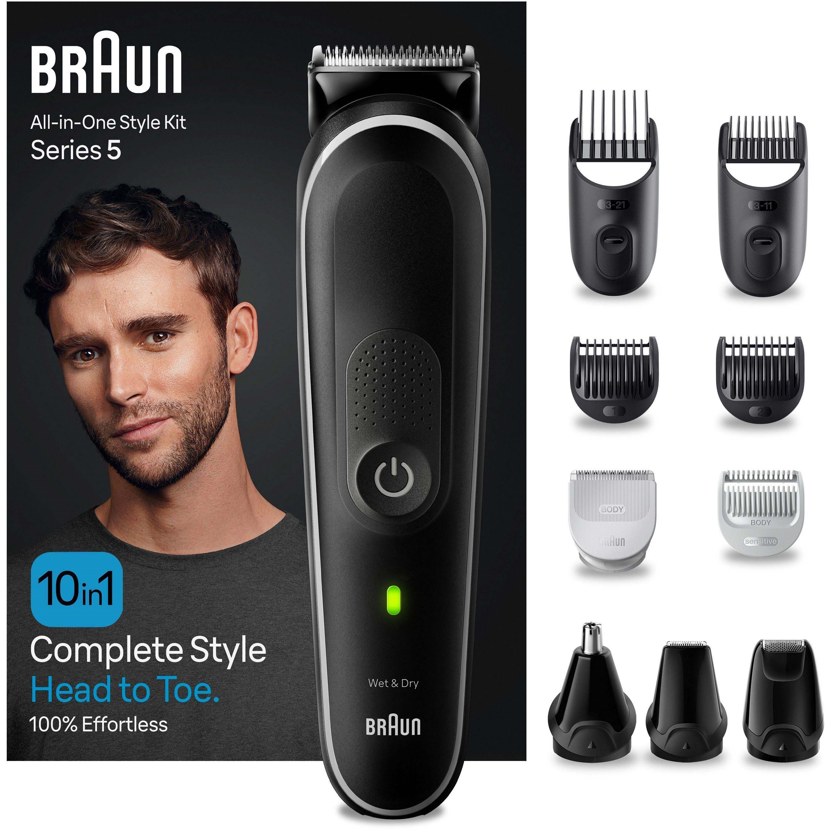 Läs mer om Braun All-In-One Style Kit Series 5 MGK5440 10-in-1 Kit for Men