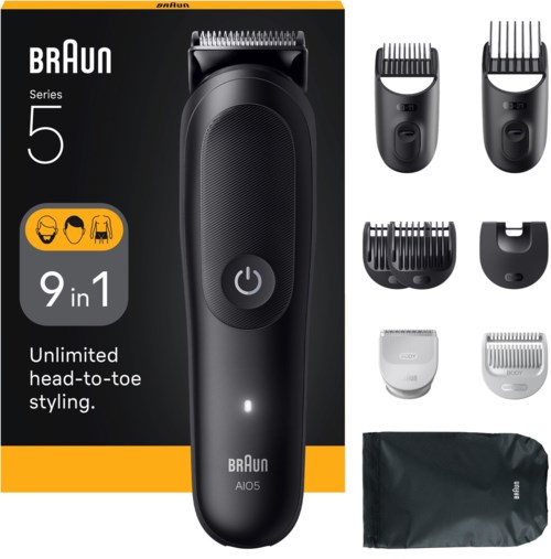 Braun All-In-One Style Kit Series 5 MGK5440 10-in-1 Kit for Men