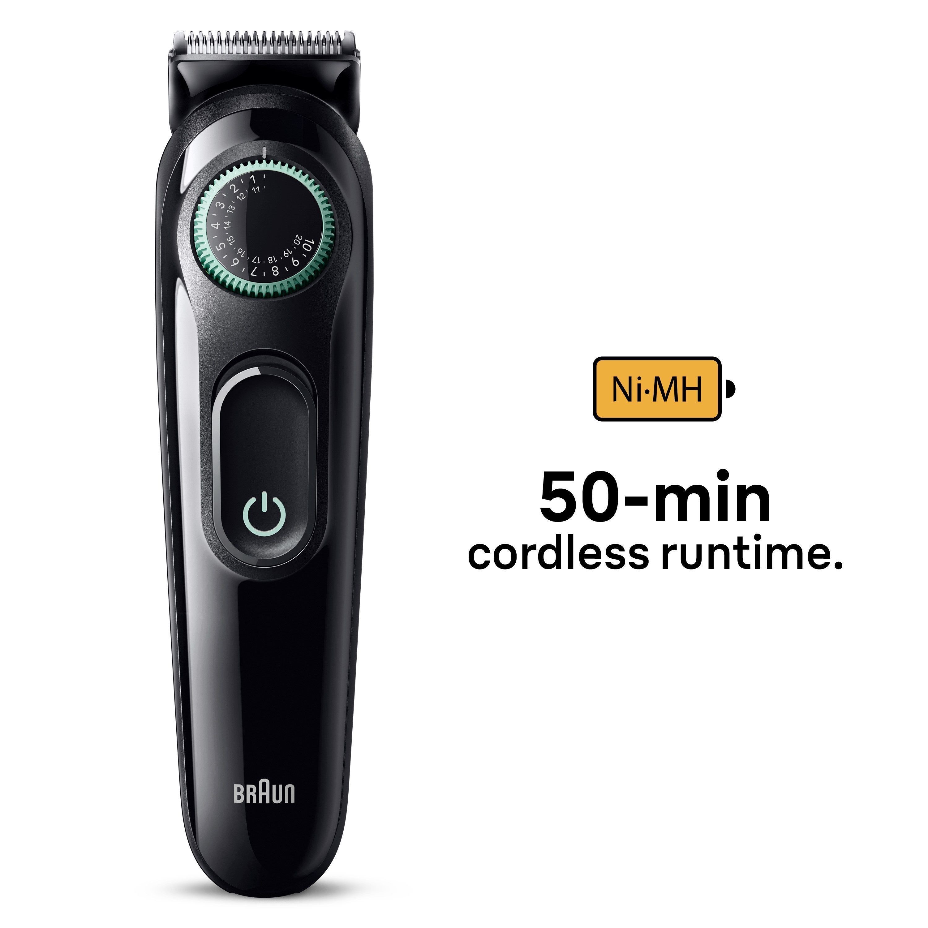 Braun Beard Trimmer Series 3 BT3421 Trimmer For Men With 63 (obrázok 6)