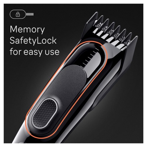 Машинка для стрижки Braun Series 5 HC5510, аккумуляторная, чёрная — фото 5