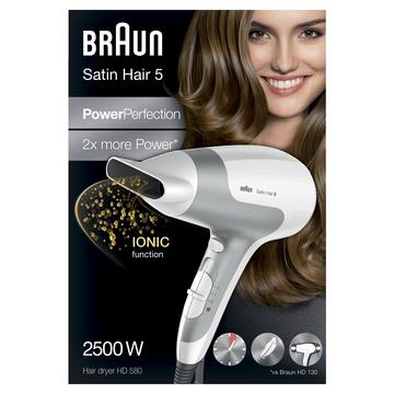 Braun Hairdryer HD580 Power Perfection