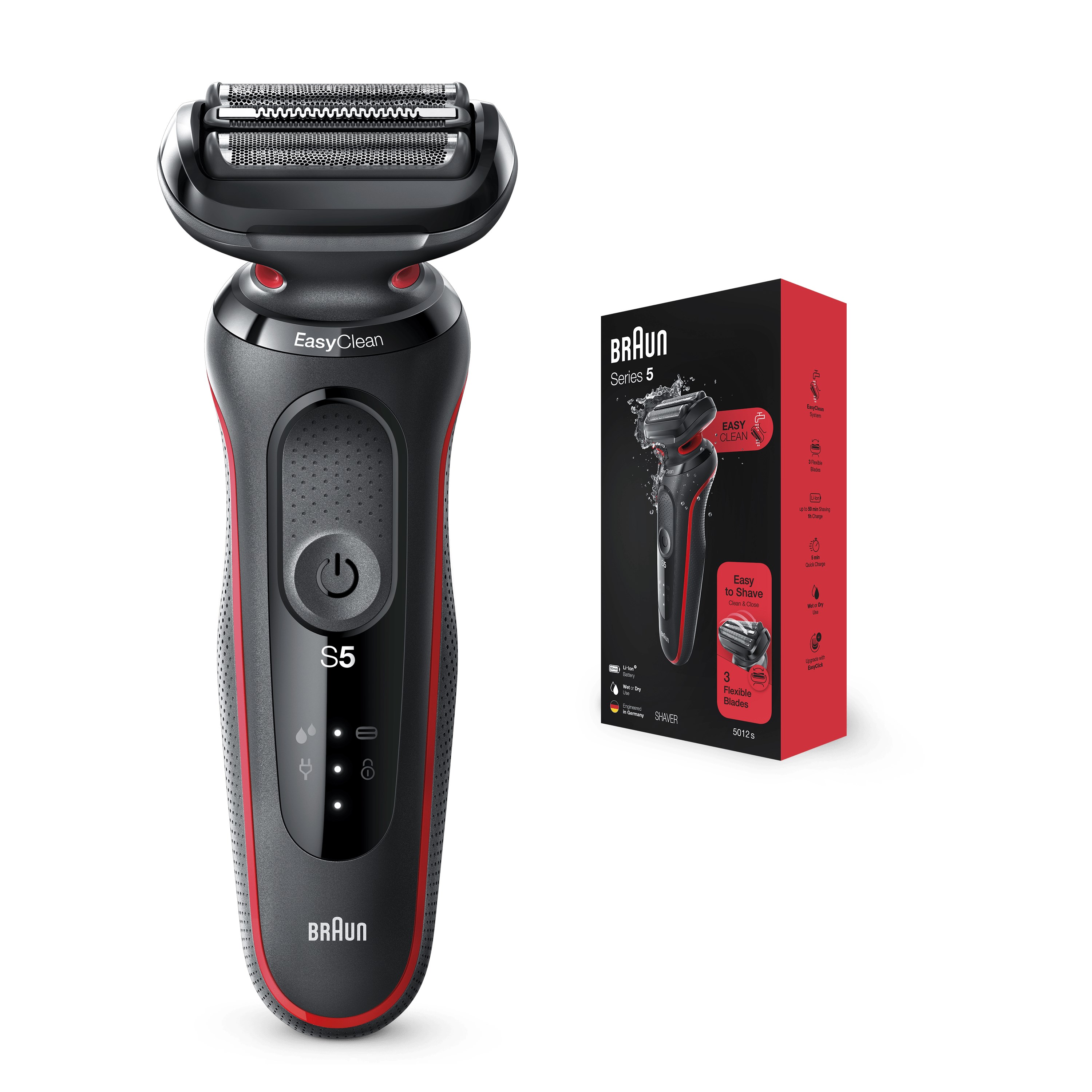 Braun Series 5 Shaver 50-R1000S - Golarka (obrázok 5)