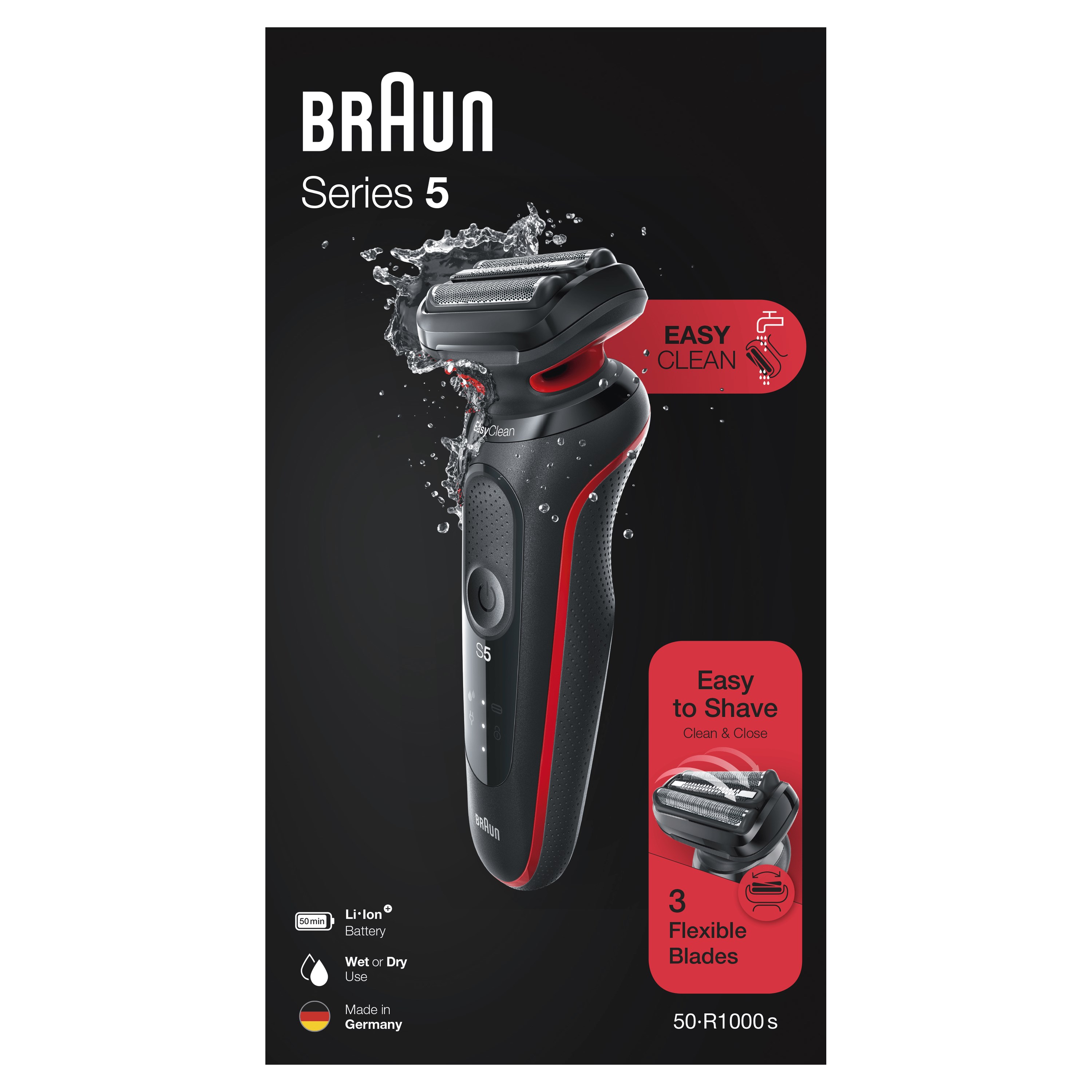 Braun Series 5 Shaver 50-R1000S - Golarka (obrázok 6)