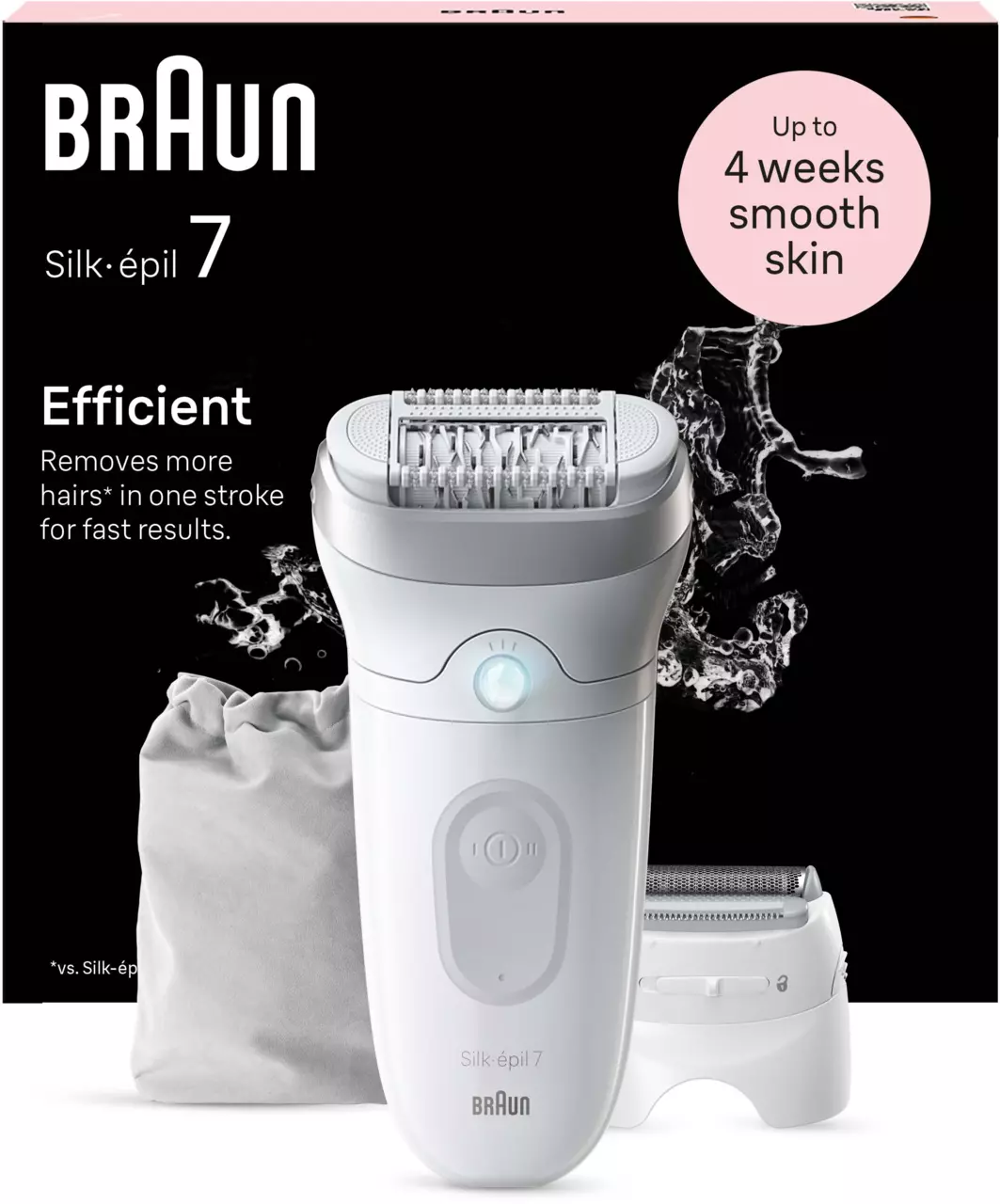 Paras epilaattori - Katso TOP-5 suosituimmat mallit 8 Braun Silk-épil 7