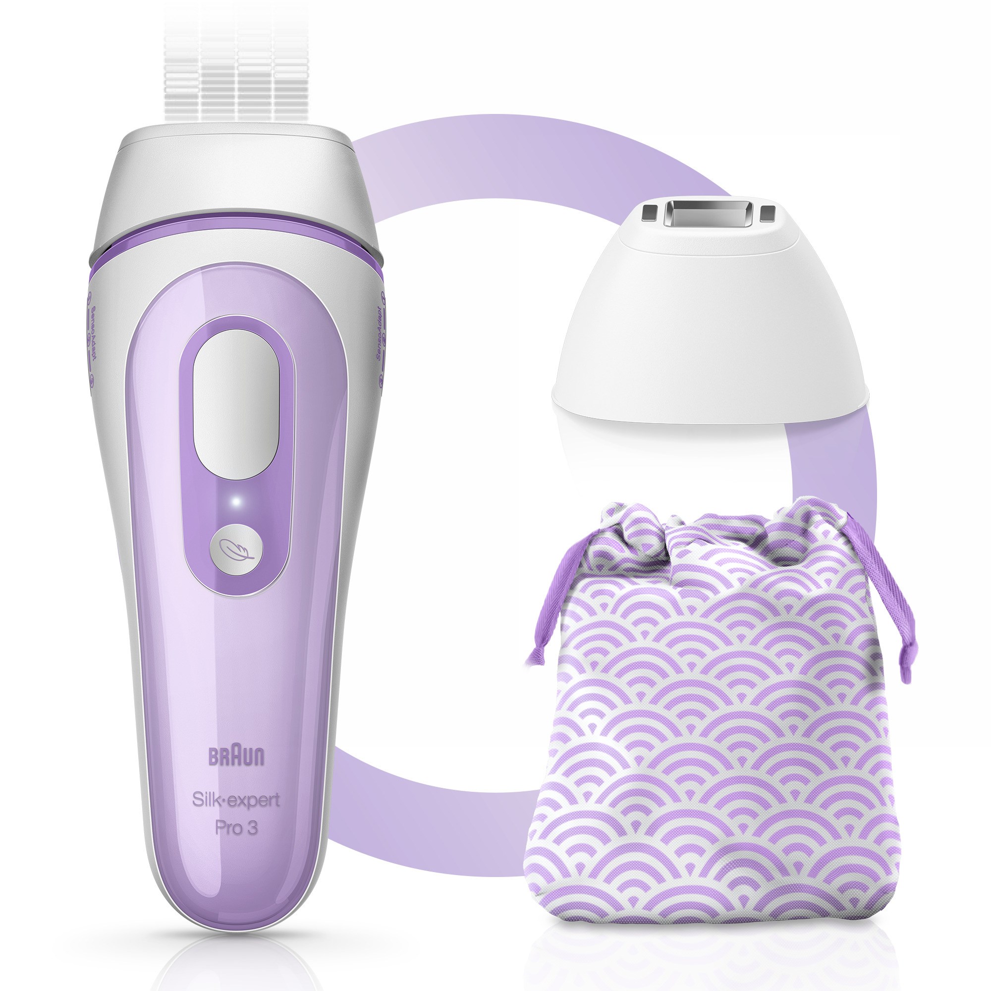 Braun Silk·expert Pro 3 PL3132 Vit&Lila - Depilator IPL (zdjęcie 4)