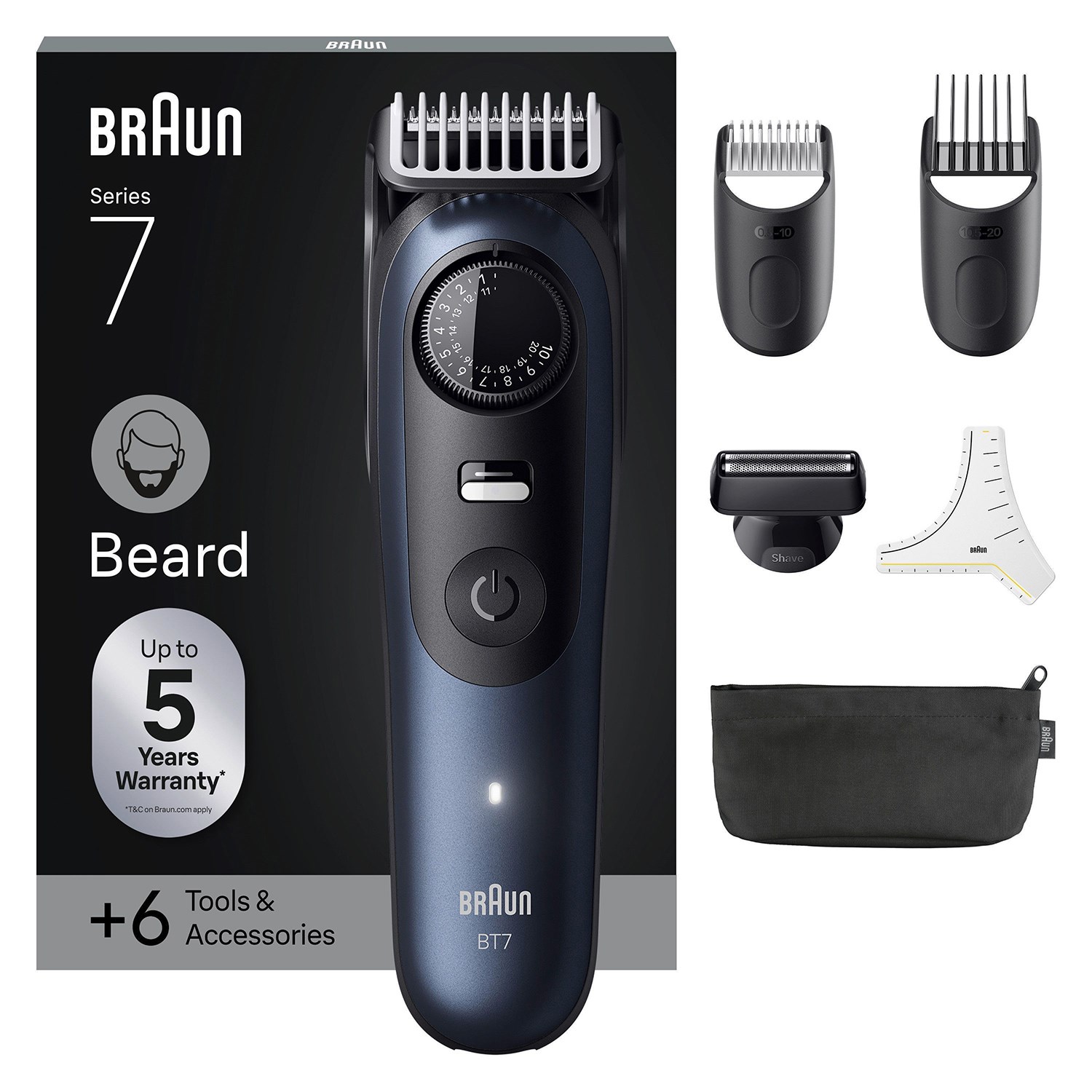 Braun Styler BT7520 Black Deep Blue