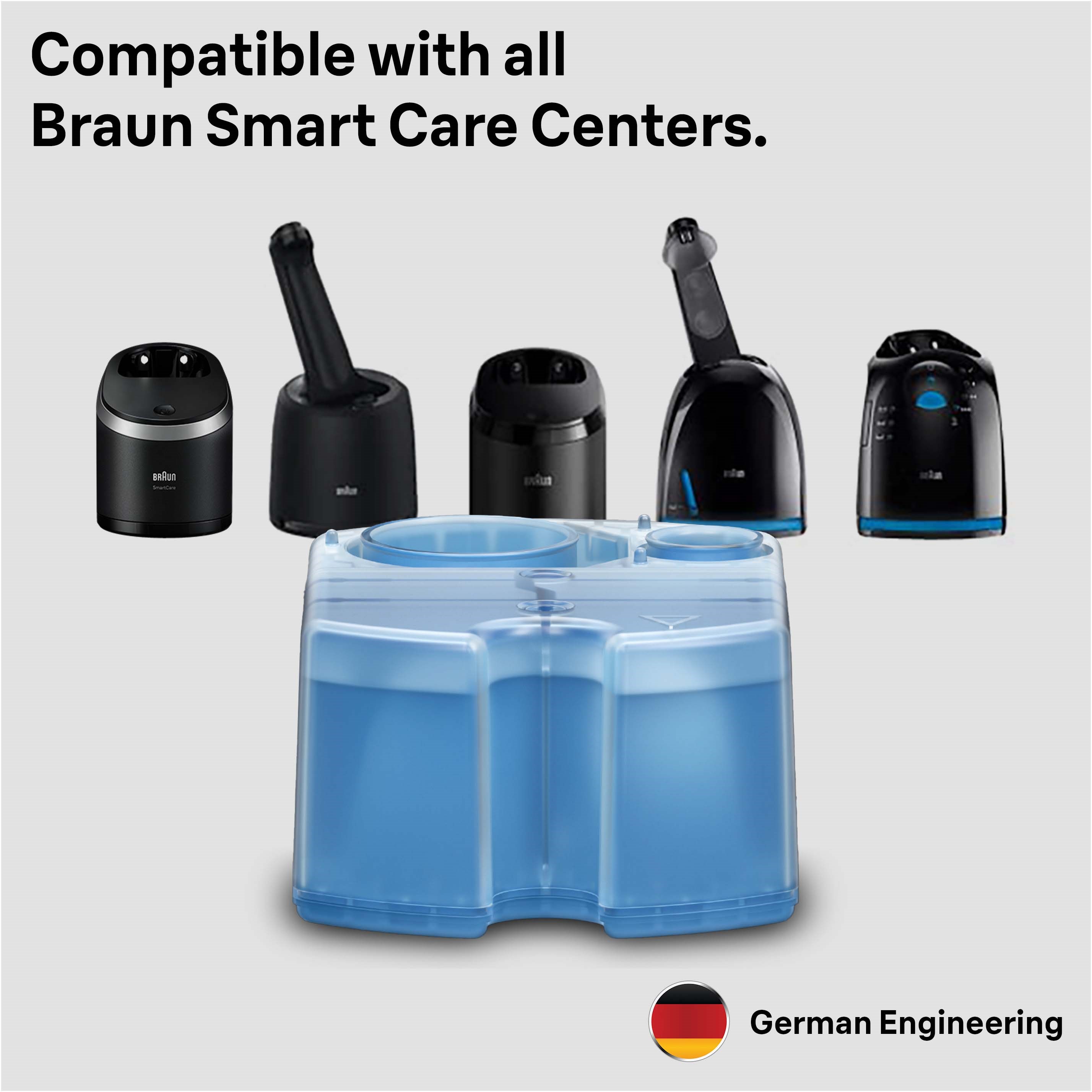 Braun 3in1 ShaverCare SmartCare Center Refill Cartridges Hygienic Clea (obrázok 5)