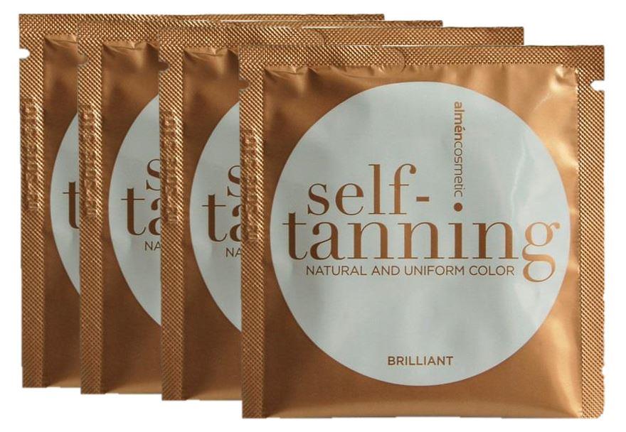 Brilliant Self Tanning Napkin 4-pack
