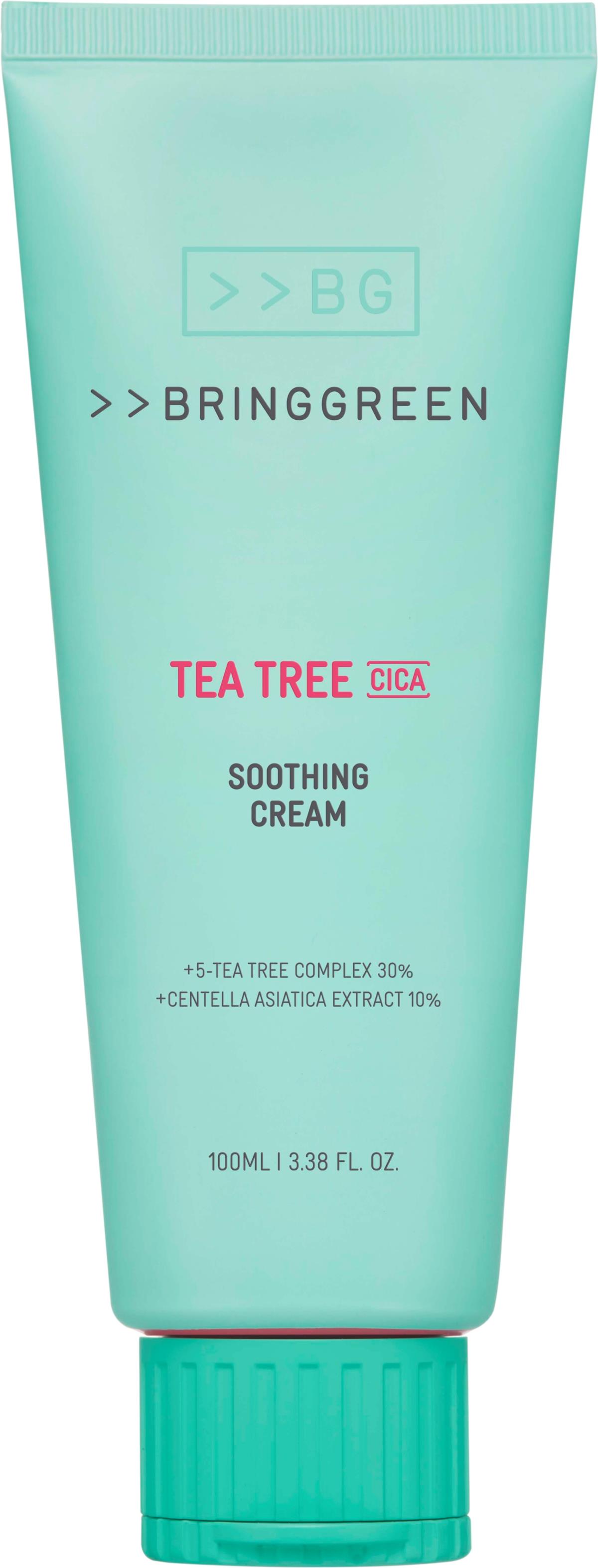 BRINGGREEN Tea Tree Cica Soothing Cream Plus 100 ml