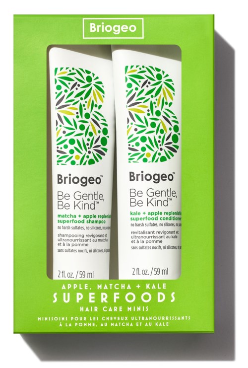 Briogeo Superfoods Apple, Matcha + Kale Hair Care Minis