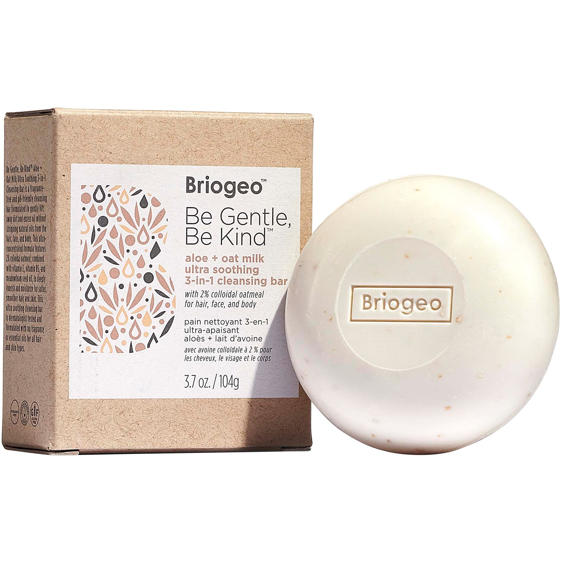 Briogeo Be Gentle Be Kind Aloe + Oat Milk Ultra Soothing 3-in-1 Clean