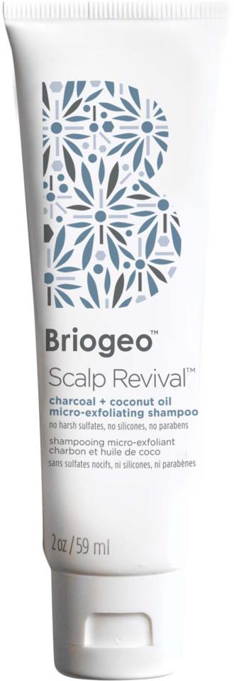 Briogeo Charcoal + Coconut Oil Micro-Exfoliating Shampoo 59 ml