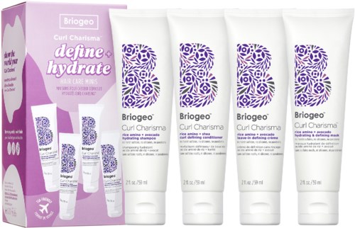 Briogeo Curl Charisma Define + Defrizz Hair Care Minis