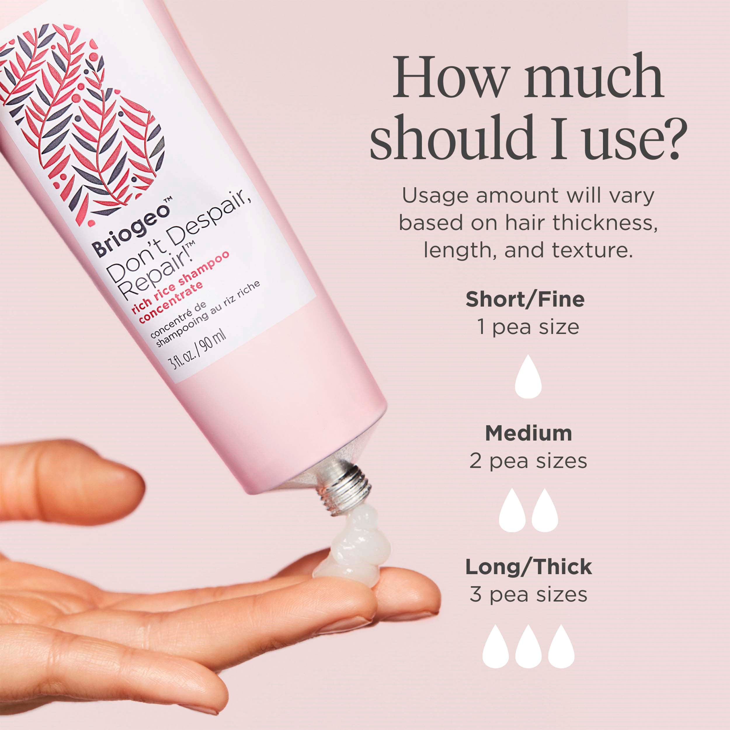 Briogeo Don't Despair, Repair!™ MegaStrength+ Rich Rice Shampoo Concen (obrázok 10)