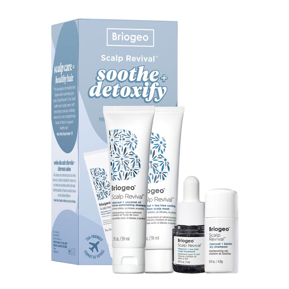 Briogeo Soothe + Detoxify Hair Care Minis