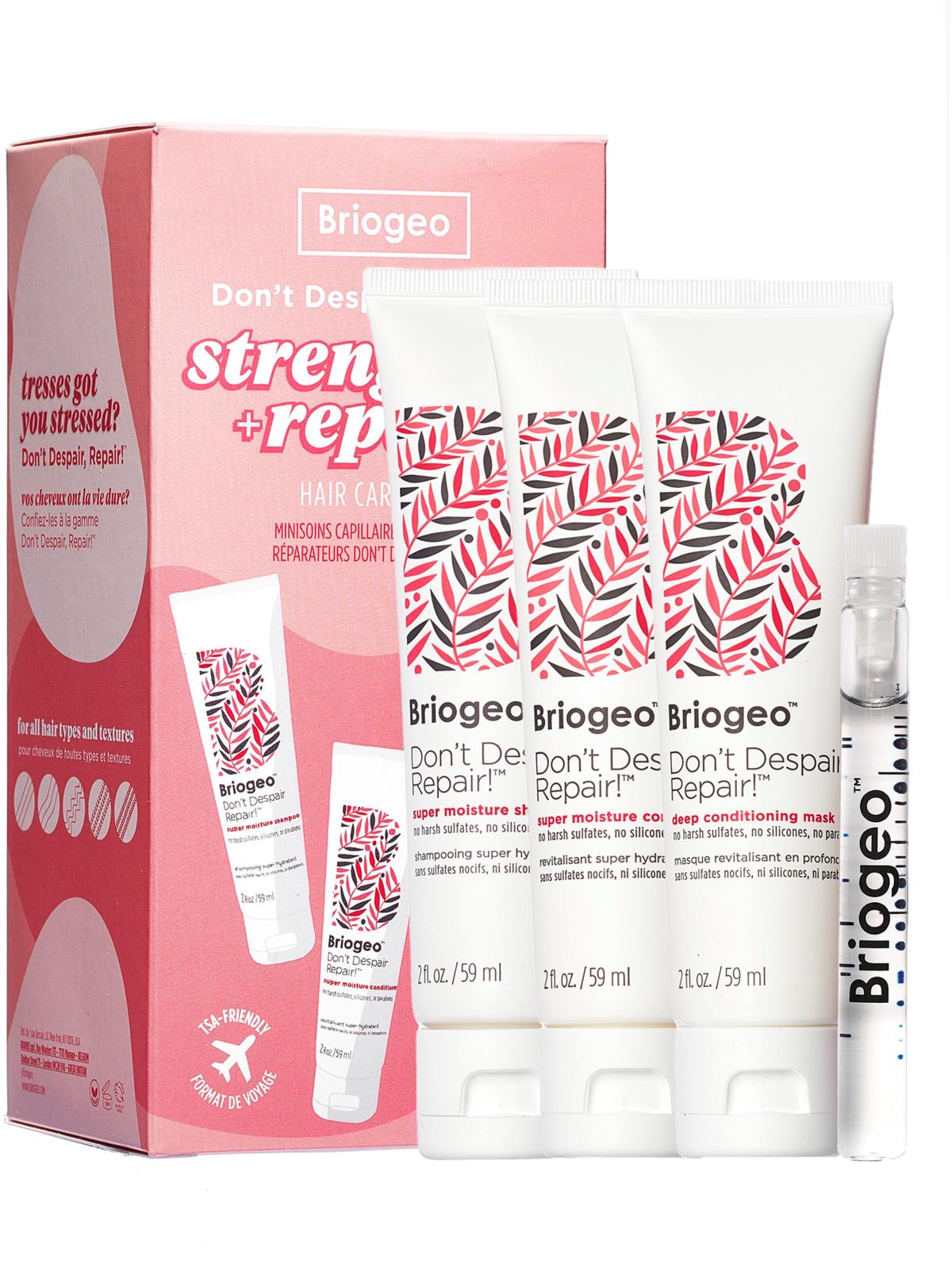 Briogeo Strengthen + Repair Hair Care Minis lyko