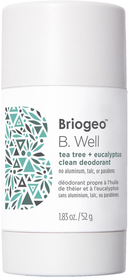 Briogeo Tea Tree and Eucalyptus  Clean Deodorant 52 g