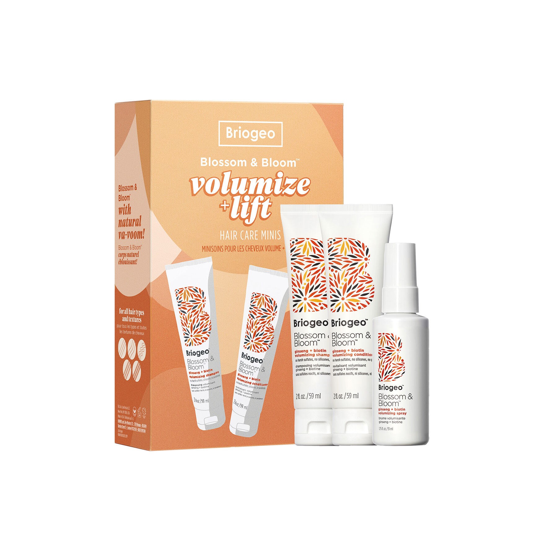 Briogeo Briogeo Blossom & Bloom™ Volumize + Thicken Hair Care Minis