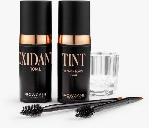 Browgame Cosmetics Brow Tint Brown Black