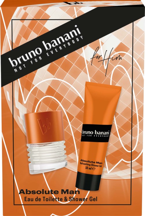 Bruno Banani Gift Set Absolute Man Eau De Toilette 30 ml + Shower Gel 50 ml