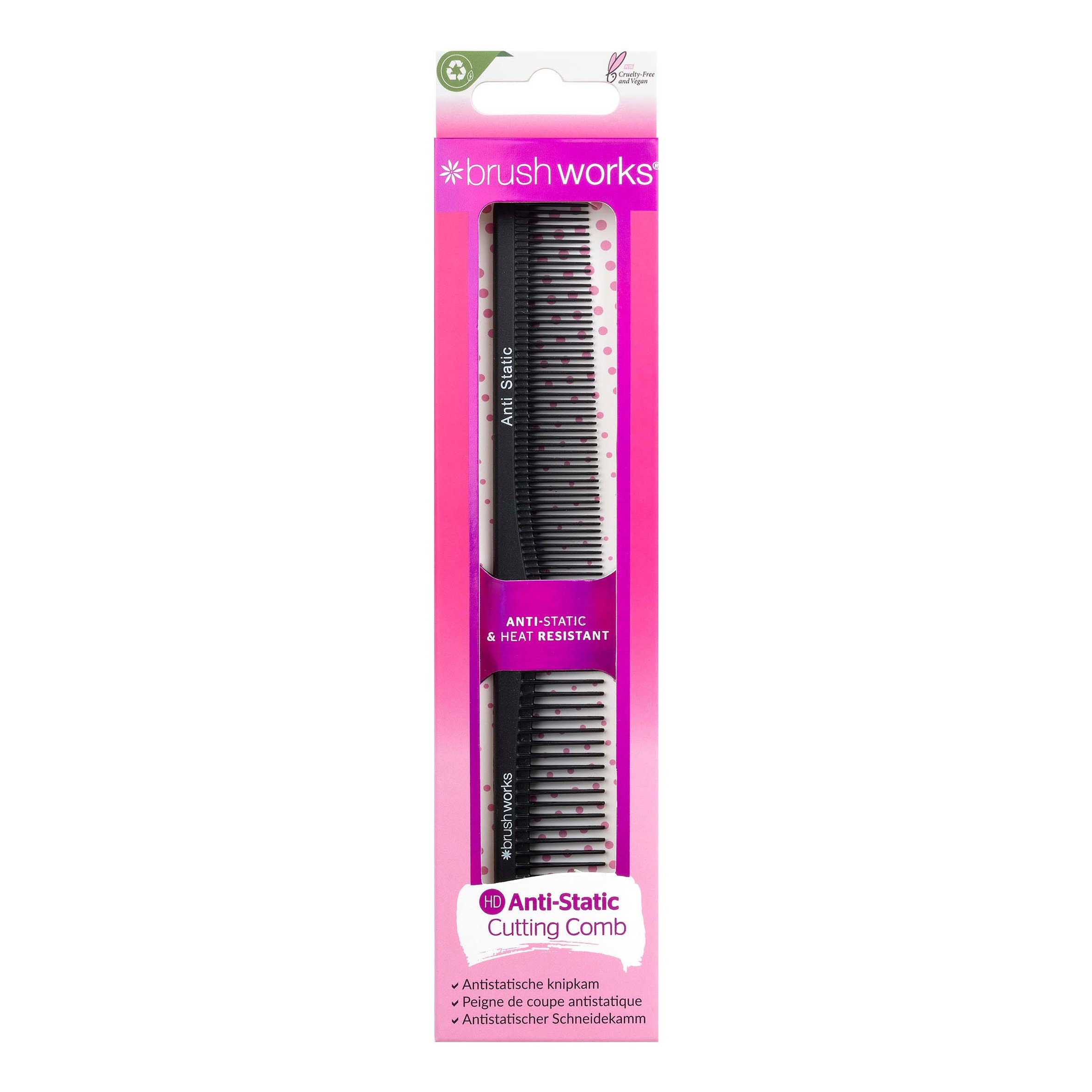 Brushworks Anti-Static Cutting Comb