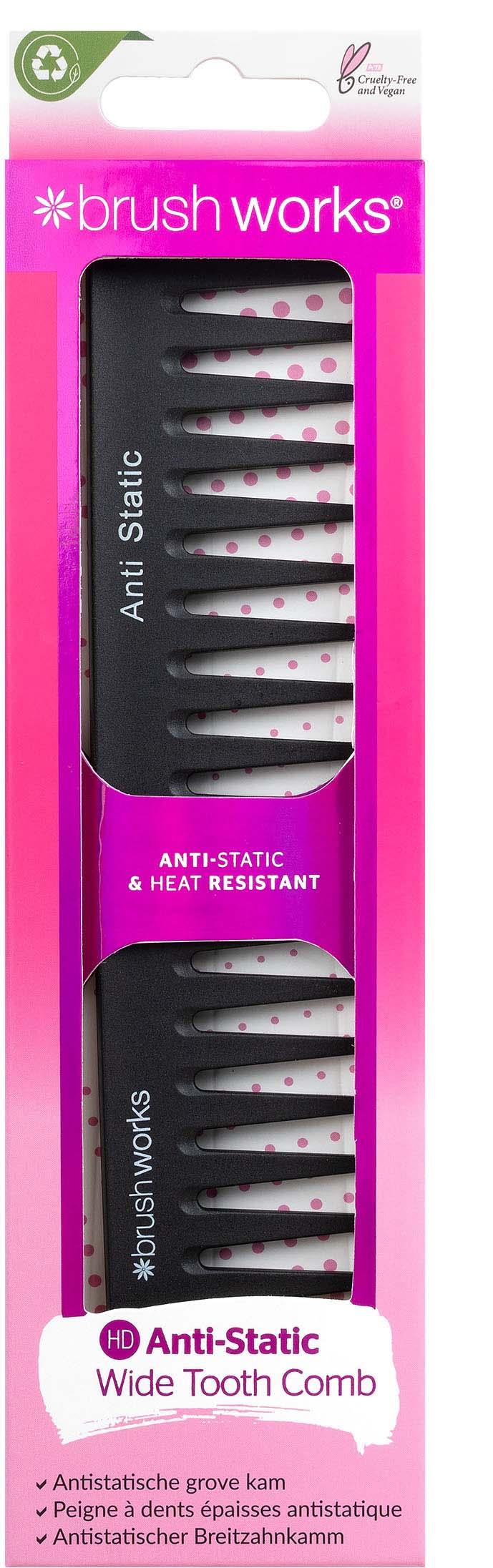 Brushworks Anti-Static Wide Tooth Comb