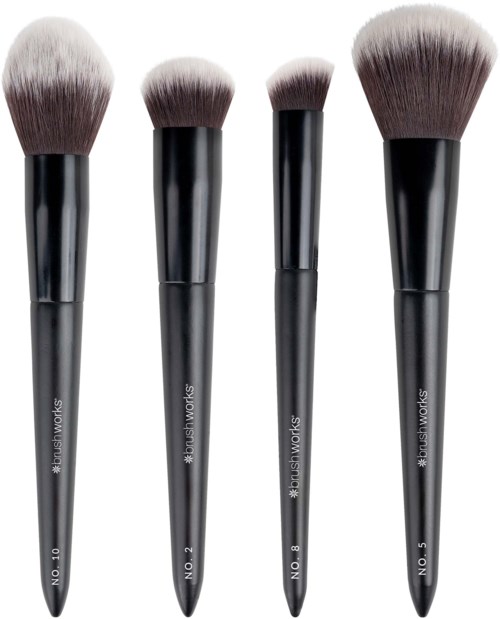 Brushworks Buff and Blend Face Set