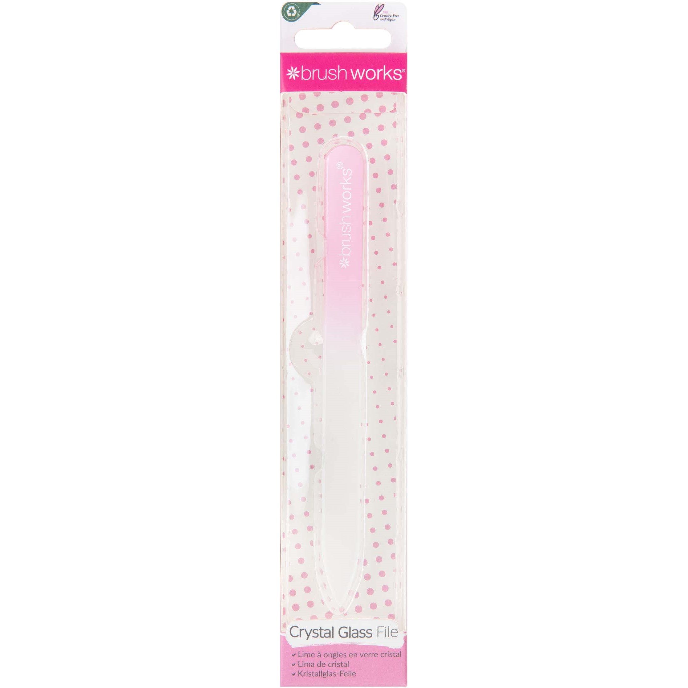 Brushworks Crystal Glass File Glass File Brushworks Crystal Glass File Glass File