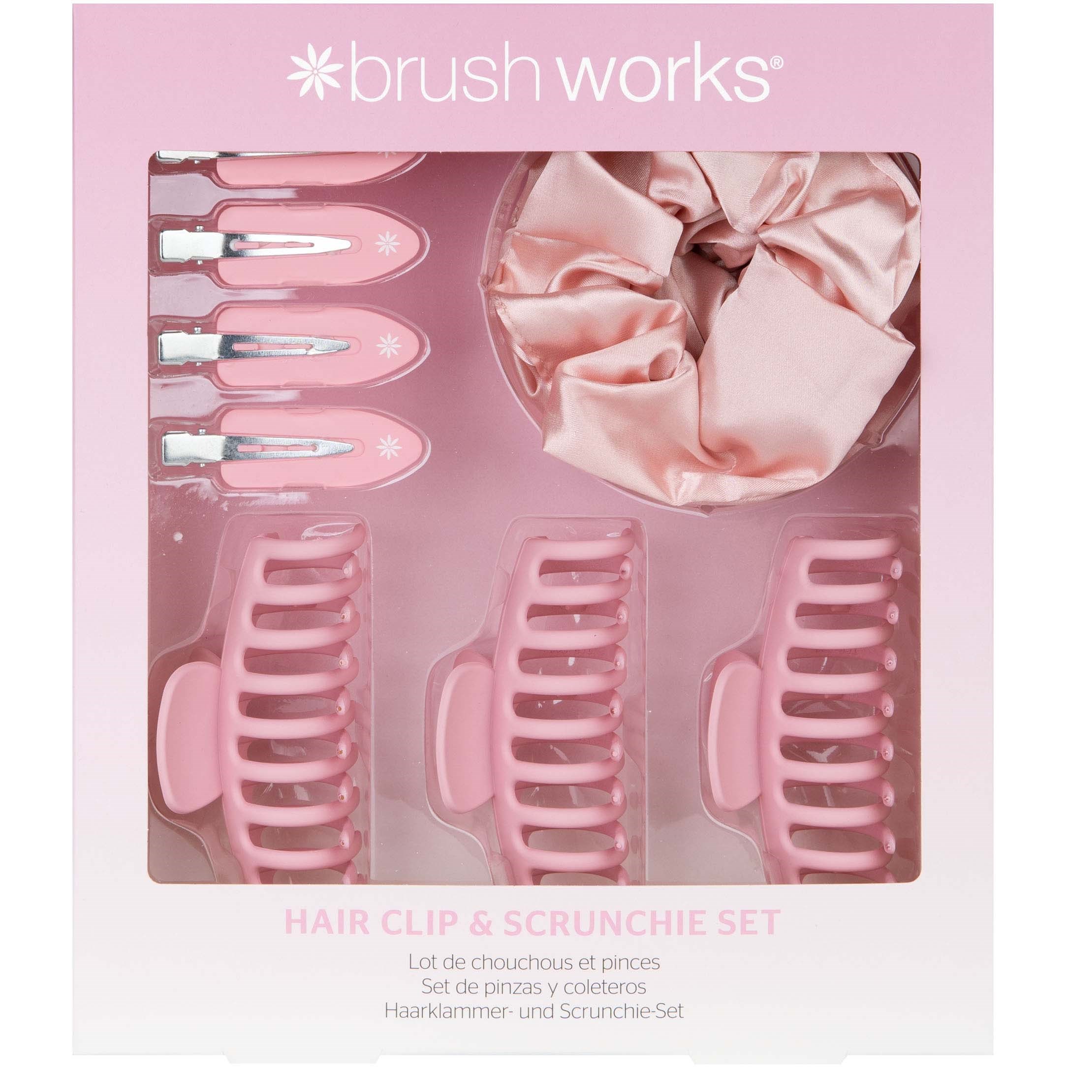 Läs mer om Brushworks Hair Clip and Scrunchie Set