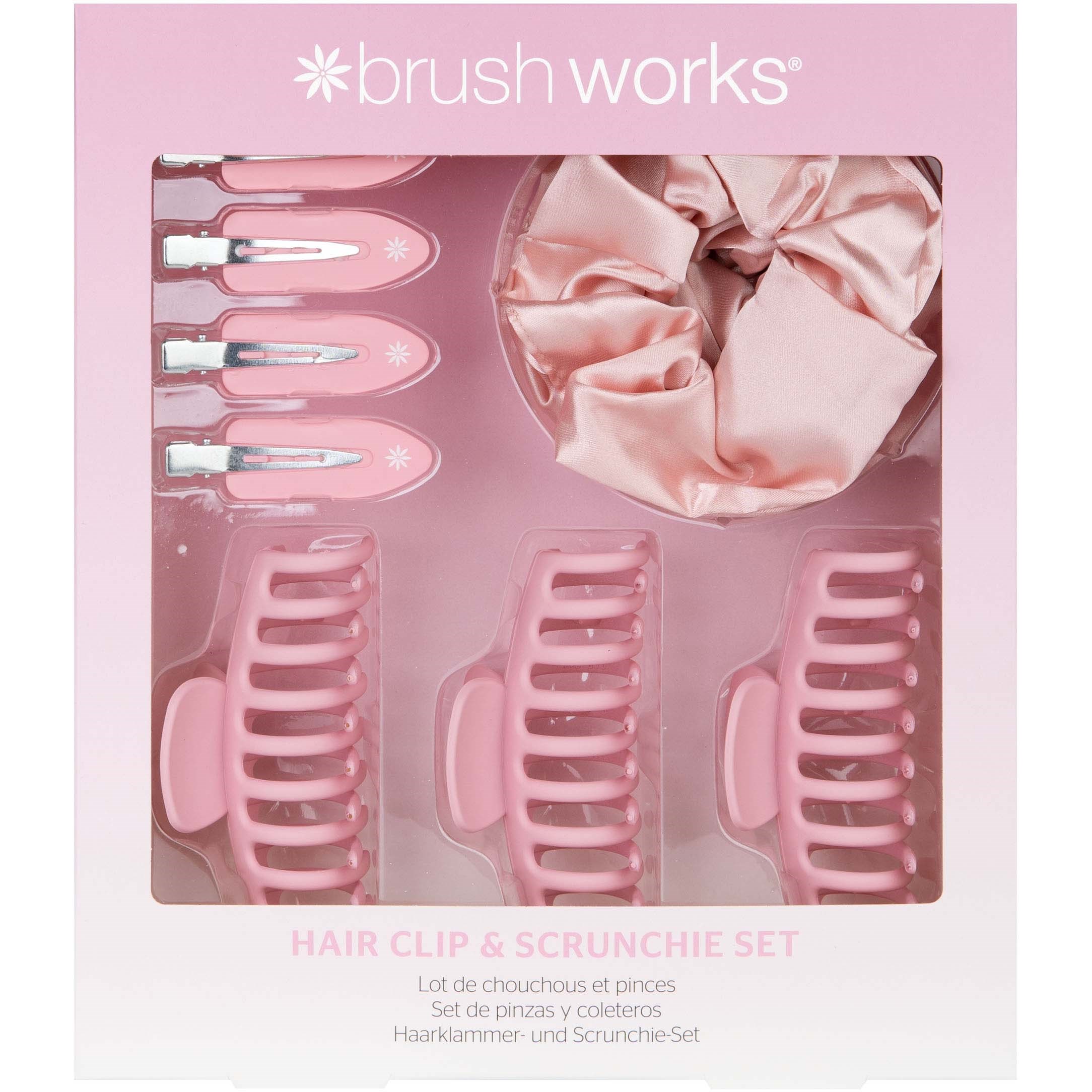 Brushworks Hair Clip and Scrunchie Set