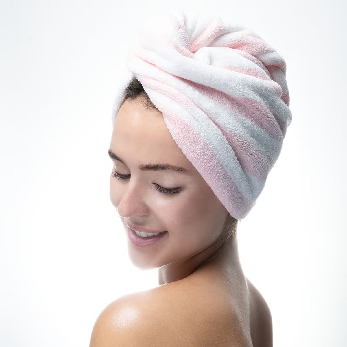 Brushworks Hair Wrap Duo - zestaw ręczników do włosów (obrázok 3)